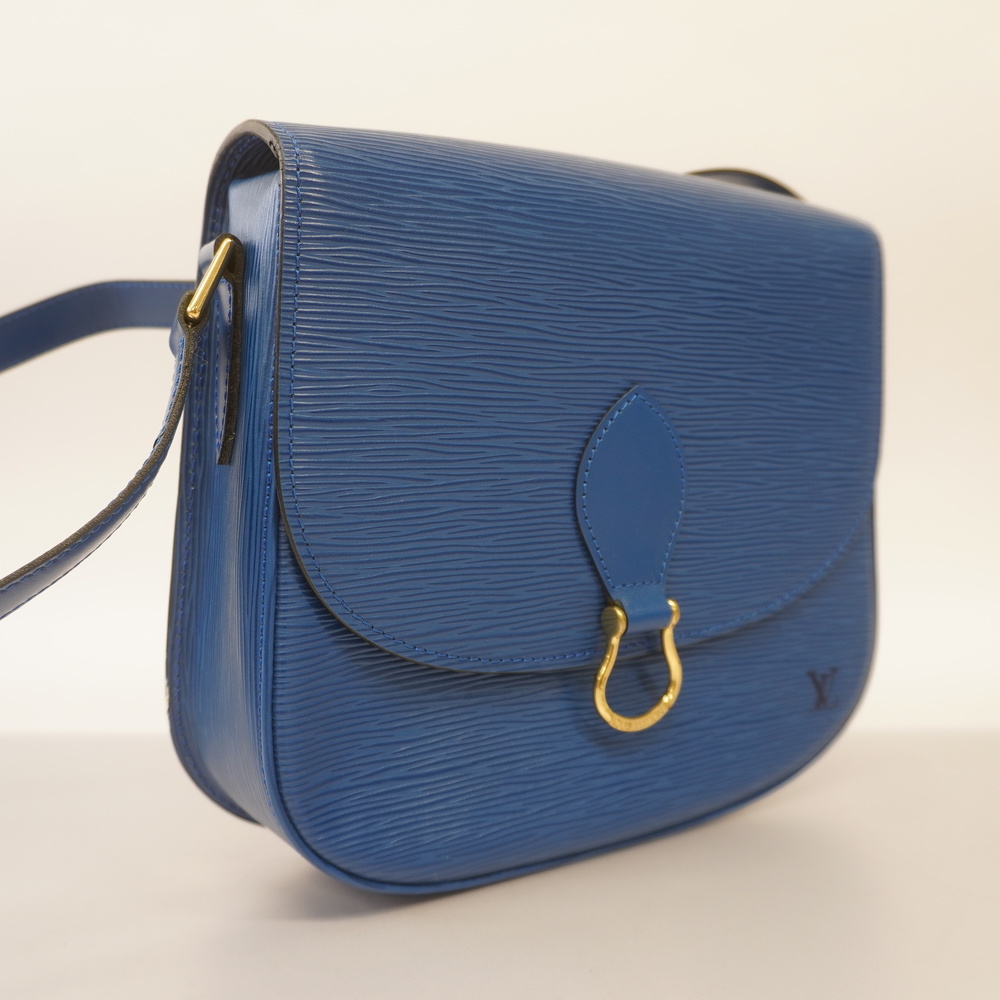 LOUIS VUITTONAuth Epi Sun Crew M52195 Women's Shoulder Bag Toledo Blue - Picture 2 of 10